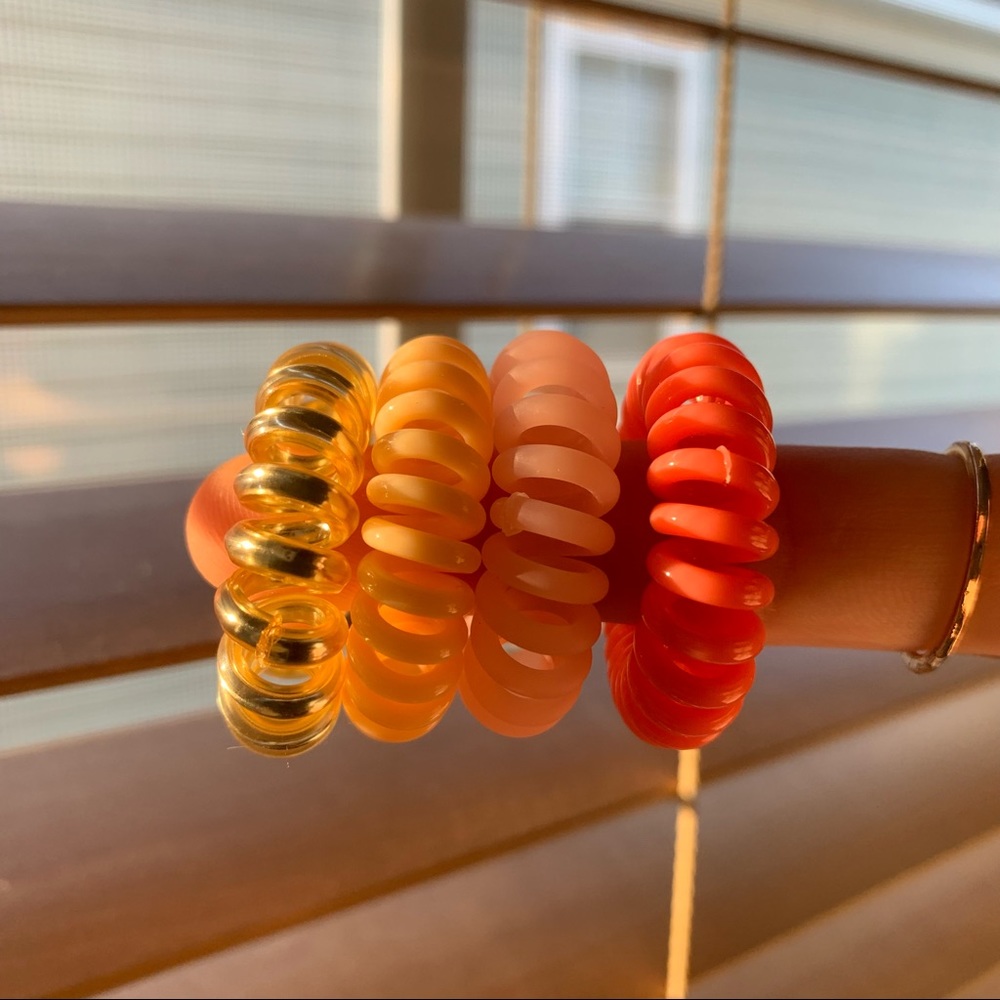 Invisibobble teleties trackless hair ring 💍 watermelon edition!